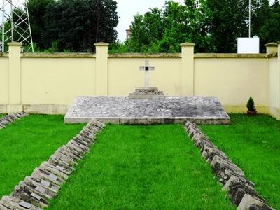 Osztrák-magyar katonai temetõ – Redipuglia-stock-foto
