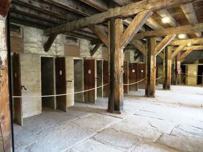 Trieszt - Náci koncentrációs táborrá átalakított rizshántoló-stock-foto