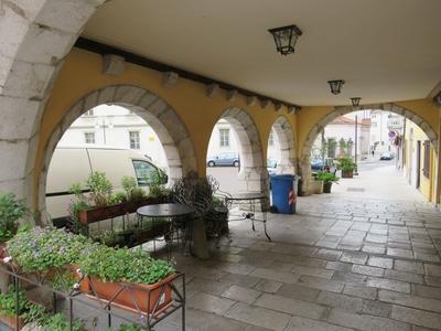 Goriziai árkádok-stock-foto