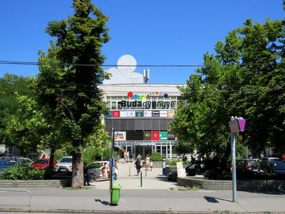 Budagyöngye üzletház-stock-foto