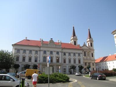Szombathely (Hungary), 12 September 2016The Bishop's Palace.A püspöki palota.-stock-foto