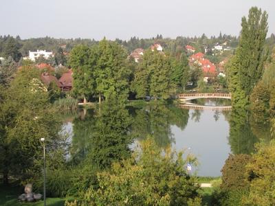 Szombathely (Hungary), 12 September 2016The boating Lake and its environment.A csónakázó tó és természeti környezete.-stock-photo