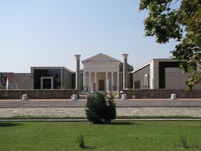Szombathely (Hungary), 12 September 2016The Isis Shrine. The roman temple.Az Isis szentély. Római kori templom.-stock-foto