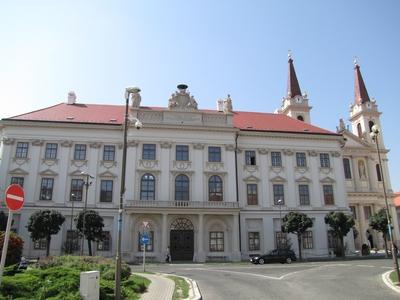 Szombathely (Hungary), 12 September 2016The Bishop's Palace.A püspöki palota.-stock-foto