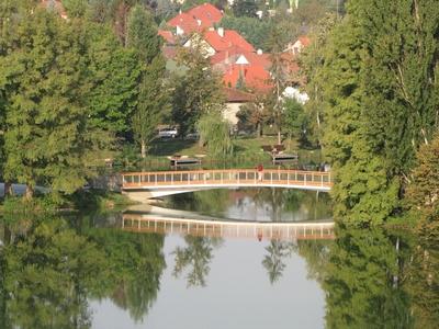 Szombathely (Hungary), 12 September 2016The boating Lake and its environment.A csónakázó tó és természeti környezete.-stock-foto