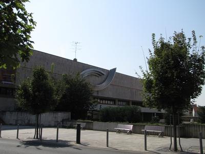 Szombathely (Hungary), 12 September 2016The Gallery is located.A  képtár épülete.-stock-foto