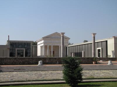 Szombathely (Hungary), 12 September 2016The Isis Shrine. The roman temple.Az Isis szentély. Római kori templom.-stock-foto