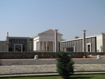 Szombathely (Hungary), 12 September 2016The Isis Shrine. The roman temple.Az Isis szentély. Római kori templom.-stock-photo