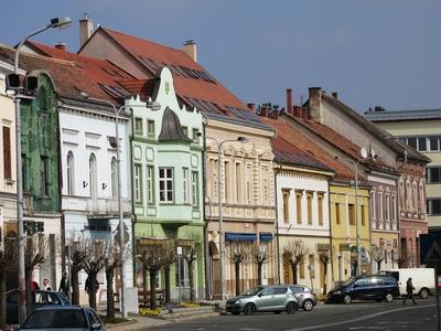 Tapolca - Városkép-stock-foto