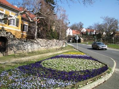 Szigliget - Településkép-stock-foto