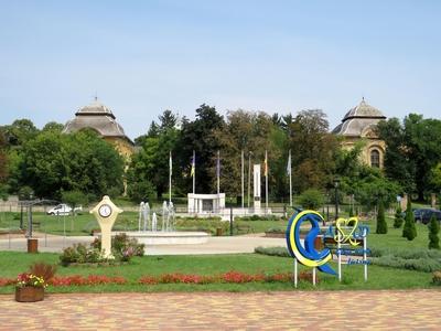 Aszód - Fõtér - Podmaniczky kastély-stock-foto