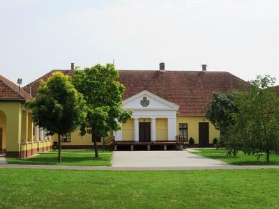 Galgagyörk - Tahy kastély-stock-foto