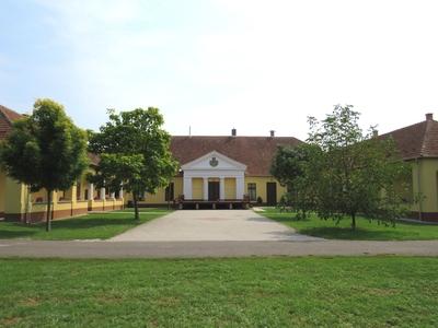 Galgagyörk - Tahy kastély-stock-foto