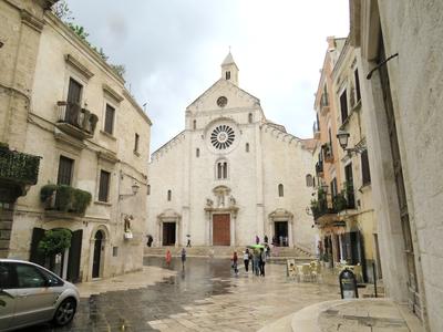 Bari katedrálisa - Szent Sabinus-stock-foto