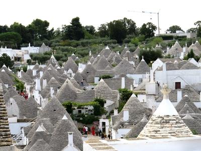 Alberobello - Olaszország-stock-foto