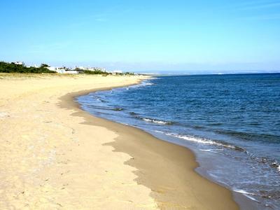 Tarantói-öböl - Castellaneta Marina - Olaszország-stock-photo