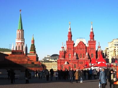 Moszkva - Vörös tér-stock-photo