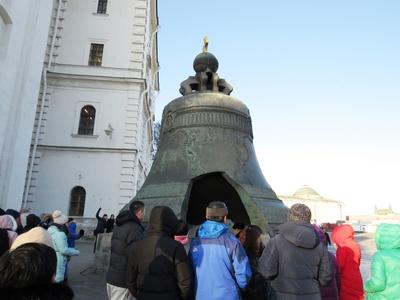 Moszkva - Cár harang - A világ legnagyobb harangja-stock-foto