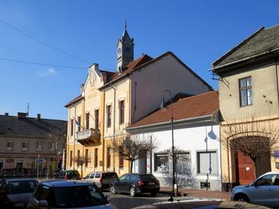 Dunaföldvár - Városháza-stock-foto