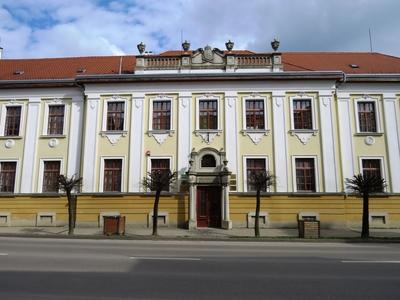 Tamási - Old District Court Palace - Hungary-stock-photo