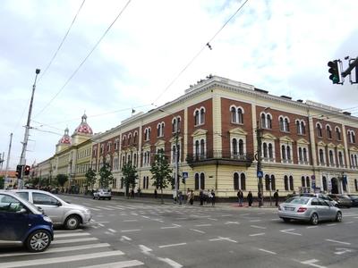 Cluj-Napoca (Kolozsvár), 9 May 2017The Appeal court.A megyei bíróság.-stock-photo