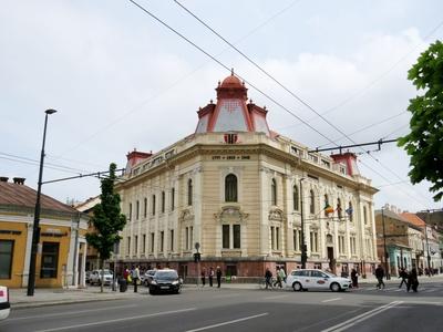 Cluj-Napoca (Kolozsvár), 9 May 2017One of the buildings of the technical university.A mûszaki egyetem egyik épülete.-stock-foto