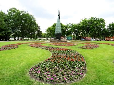 Centenary monument - Margaret Island-stock-photo