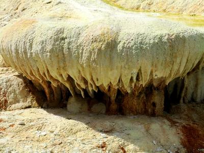 Salt Hill - Stalactite - Hungary - Nature-stock-photo