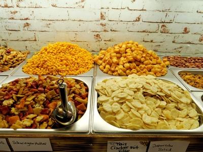 Dried fruits - Seeds - Snacks - Austria-stock-foto