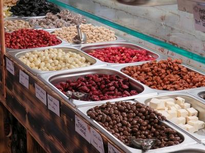 Sweets and Seeds - Graz - Austria-stock-photo
