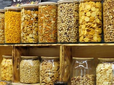 Snacks - Seeds -  Shop - Graz-stock-photo