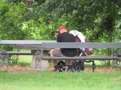 Father wiith Child - Austria-stock-foto