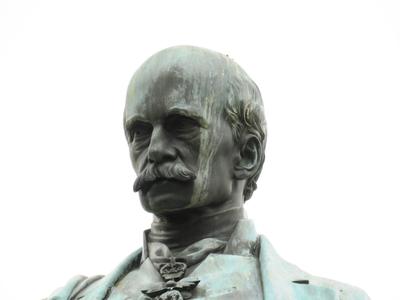 Johann Brunnen archduke Statue - Graz - Austria-stock-foto