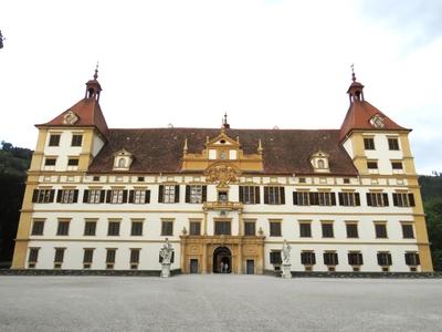 Eggenberg Castle - Graz - Austria-stock-foto