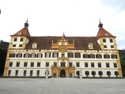 Eggenberg Castle - Graz - Austria-stock-photo