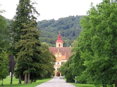 Eggenberg Castle - Graz - Austria-stock-foto