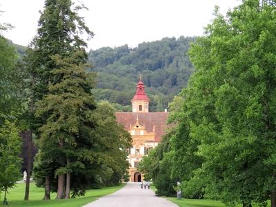 Eggenberg Castle - Graz - Austria-stock-photo