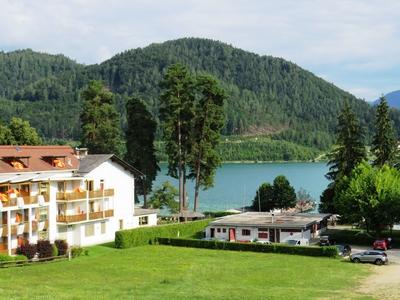 Holiday - Klopeiner Lake - Austria-stock-foto