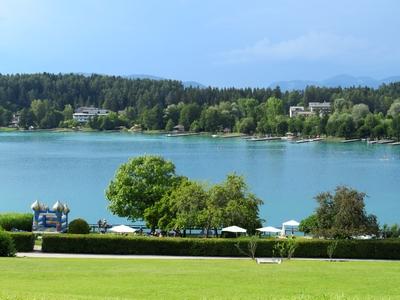 Lake Klopeiner - Austria-stock-photo