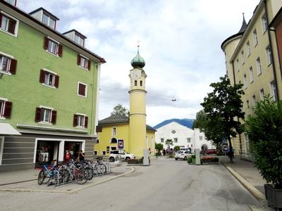 St. Anthony of Padua Church - Lienz - Austria-stock-foto