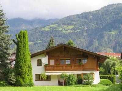 House under the Alps - Lienz - Austria-stock-photo