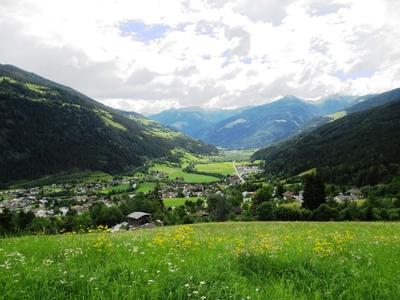 Alpine landscape - Iselberg - Ausztria-stock-photo