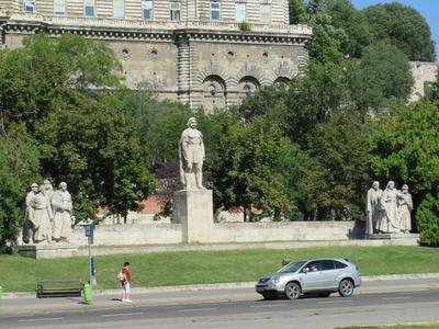 Monument od Dózsa György - Peasant War leader 1514-stock-photo