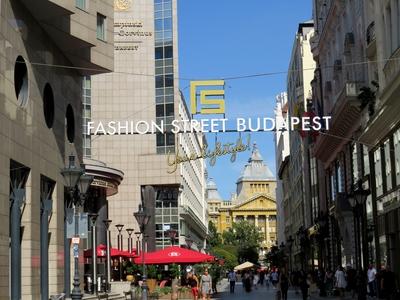 Fashion Streeet - Budapest Downtown-stock-photo