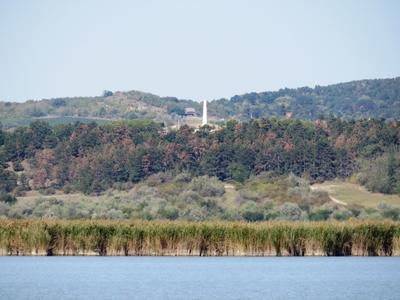 Pákozd monument - Hungary - Lake Velence-stock-photo