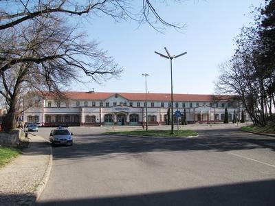 Sátoraljaújhely, 2016. március 17.A vasútállomás.-stock-foto