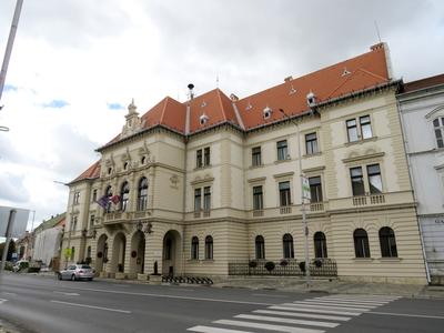 City Hall - Mosoönmagyaróvár-stock-foto