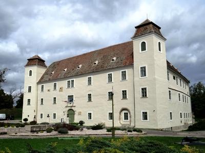 Mosonmagyaróvár - Fortress Castle-stock-foto