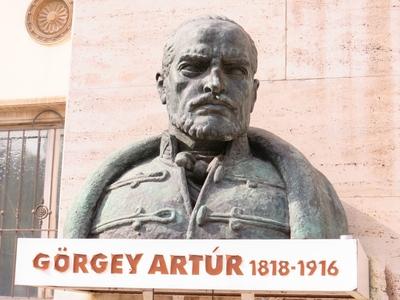 Bust of general Görgey Artúr - Hungarian Revolution 1848-stock-foto