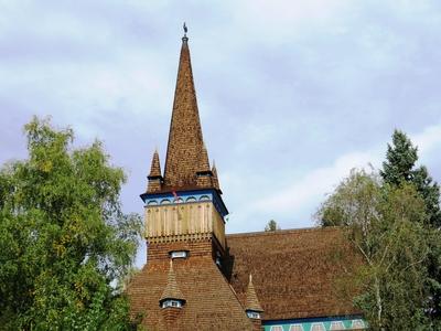 Wooden Church - Miskolc - Hungary-stock-photo
